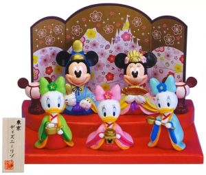 フィギュア ミッキー&ミニー&エイプリル&メイ&ジュン（ひなまつり2017） 「ディズニー」 ひな人形（中） 東京ディズニーリゾート限定【10日以内発送】