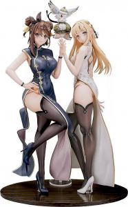 フィギュア ライザ&クラウディア チャイナドレスVer. 「ライザのアトリエ2 〜失われた伝承と秘密の妖精〜」 1/6 塗装済み完成品【10日以内発送】