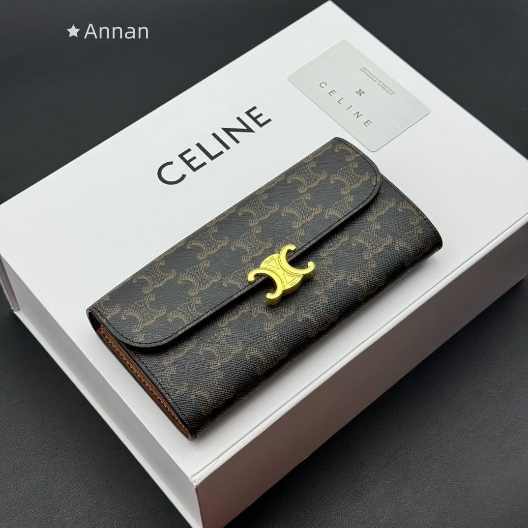 【未使用品】最終値下げ CELINE セリーヌ ウォレット 長財布 小銭入れ