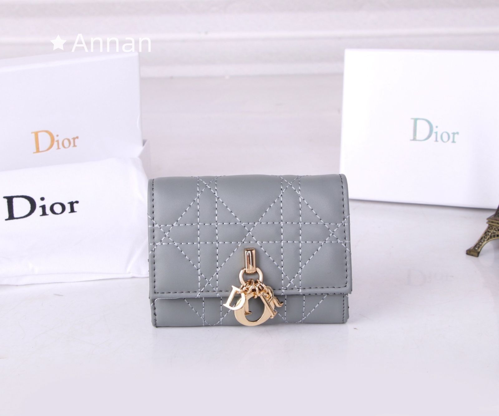 【未使用品】最終値下げChristian Dior クリスチャンディオール 折り財布 小銭入れ