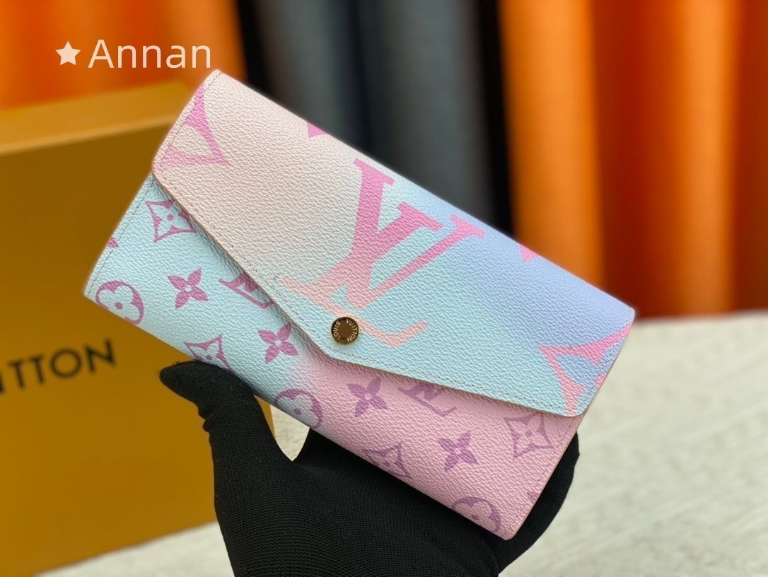 ?使用少? 極美品 LOUIS VUITTON ルイヴィトン長財布 ウォレット LV 長財布 小銭入れ