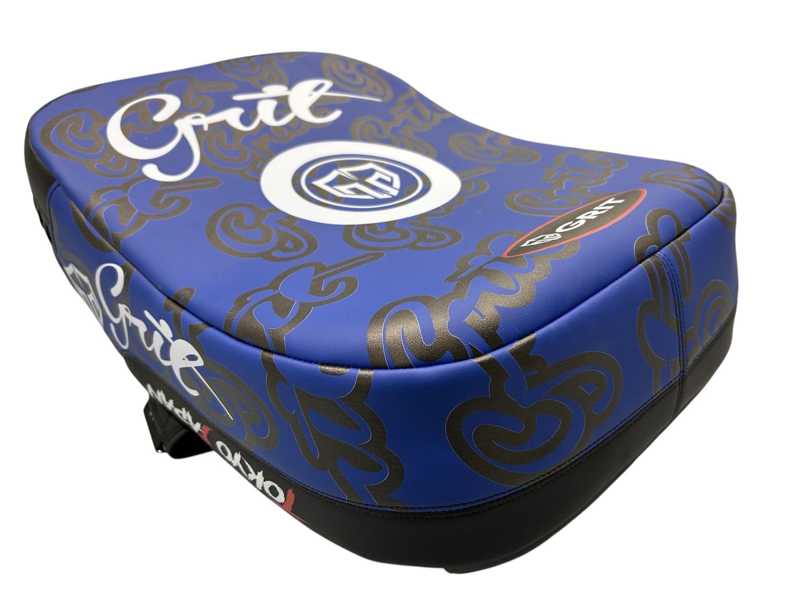 GRIT BIG MITT KICK SHIELD BLACK BLUE ビックキックミット