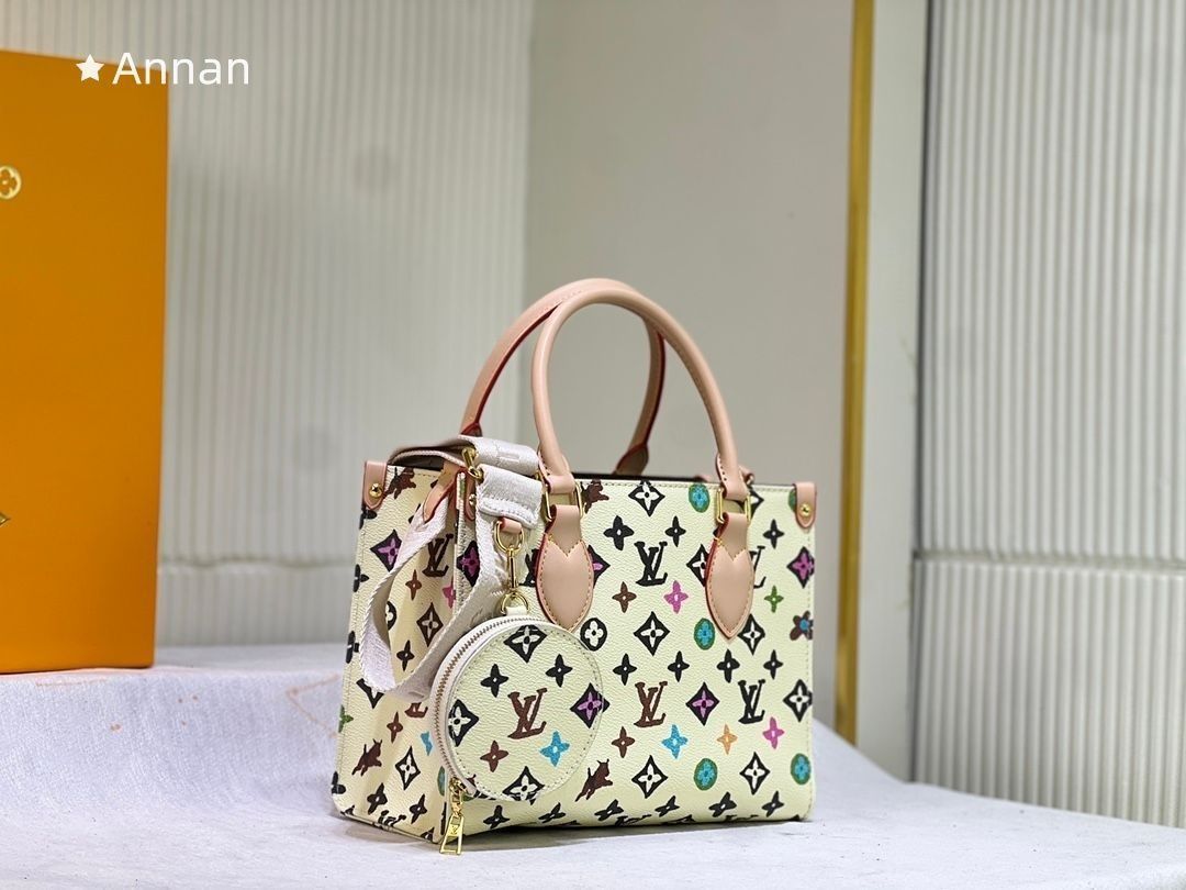 LOUIS VUITTON (ルイヴィトン) ハンドバッグ モノグラム アンプラント オンザゴーPM