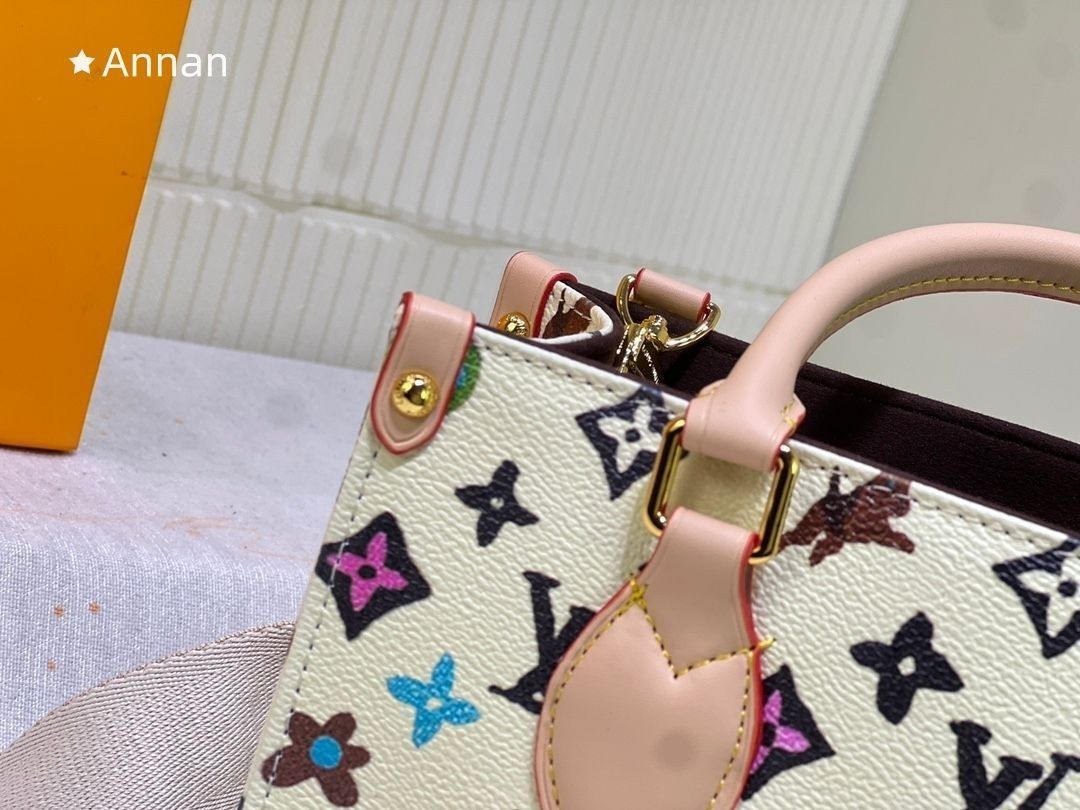 LOUIS VUITTON (ルイヴィトン) ハンドバッグ モノグラム アンプラント オンザゴーPM