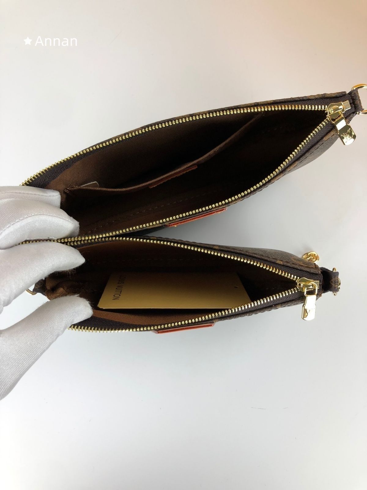 極美品 LOUIS VUITTON ルイ?ヴィトン ショルダーバッグ ミュルティ ポシェット アクセソワール M44813