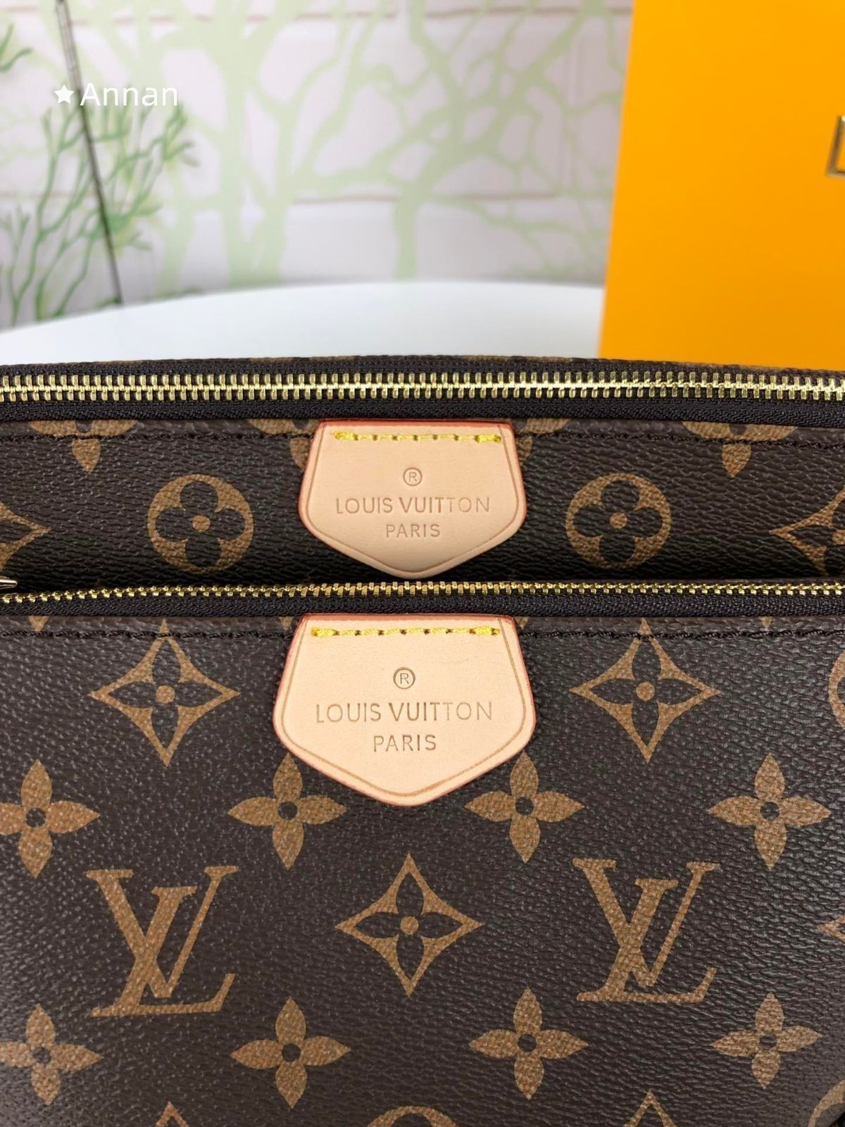 極美品 LOUIS VUITTON ルイ?ヴィトン ショルダーバッグ ミュルティ ポシェット アクセソワール M44813