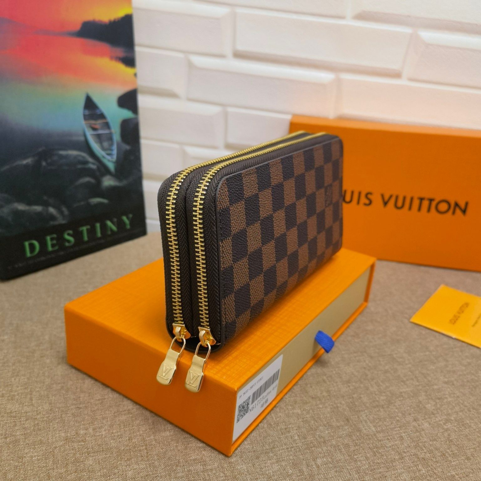 レディース 極美品 70 LOUIS VUITTON ルイヴィトン 長財布 三つ折りso4