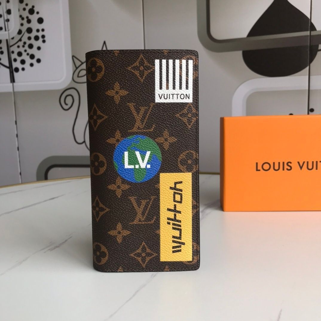 新品 希少 LOUIS VUITTON 財布 メンズ ルイヴィトン 長財布 メンズ LV 財布