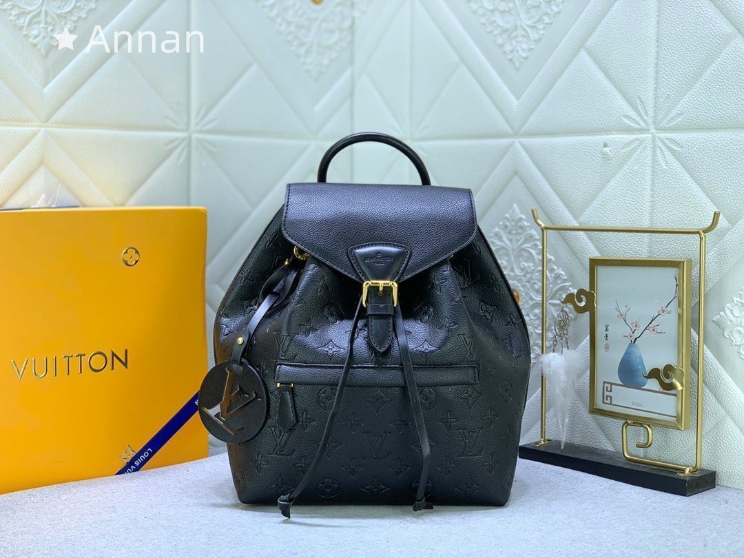 美品 LOUIS VUITTON ルイヴィトン リュック モノグラム アンプラント モンスリPM リュックデイパック