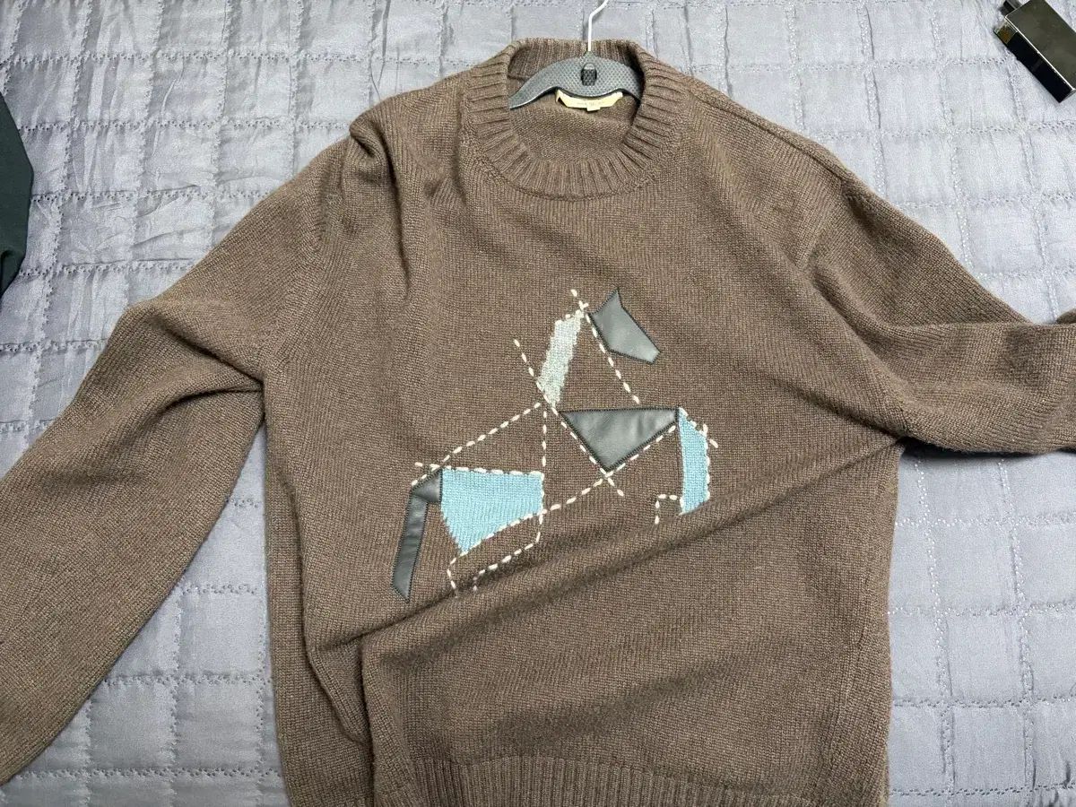 Hermes ブラウン スポーツブラ ニット