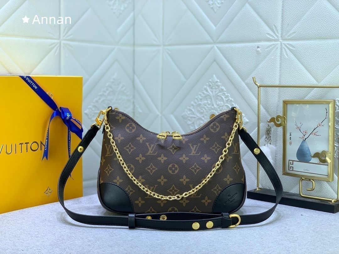 LOUIS VUITTONルイヴィトン ショルダーバッグ モノグラム ブーローニュ NM 2WAY ブラウン M45831 レディース モノグラムキャンバス