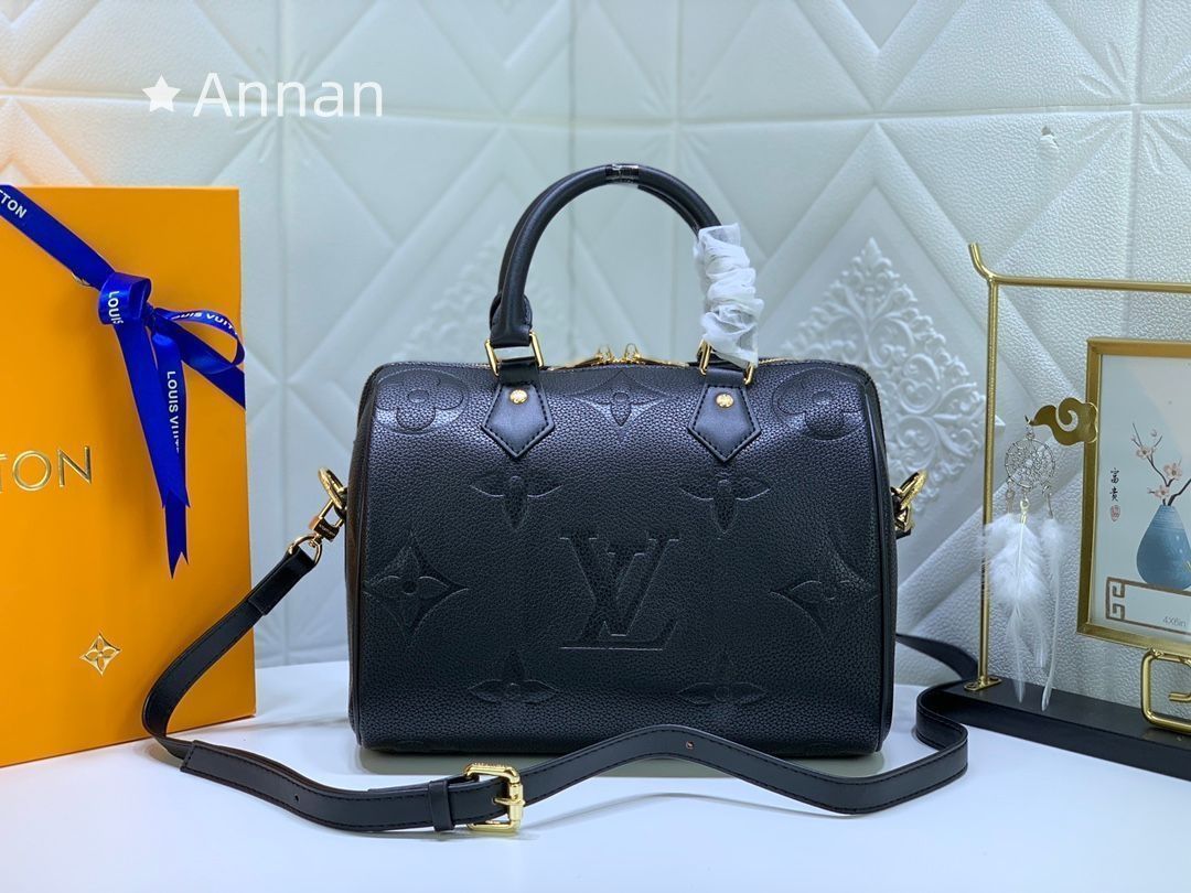 LOUIS VUITTON ルイヴィトン ハンドバッグ　スピーディバンドリエール25 モノグラムアンプラントレザー