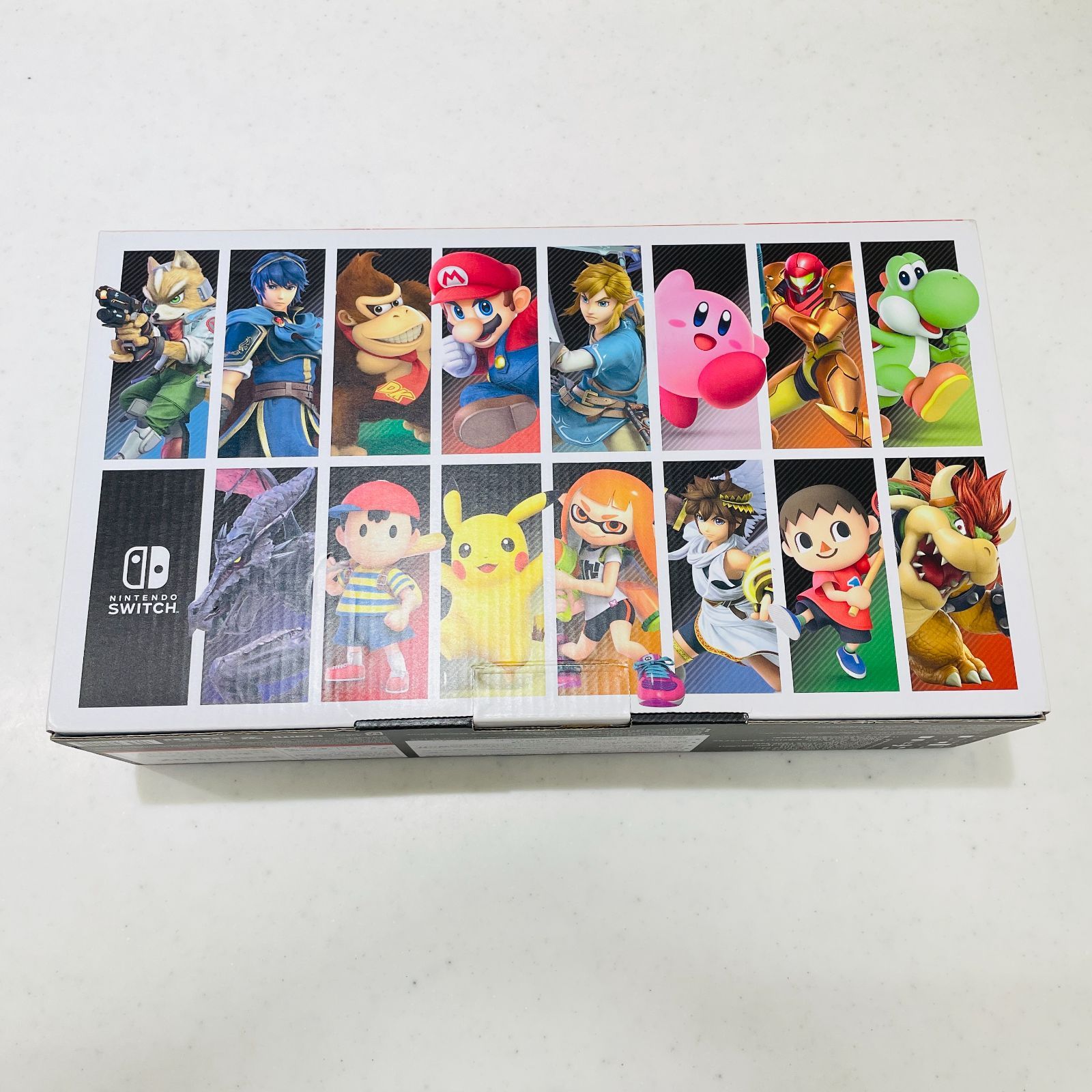 訳あり 箱付 液晶美品 Nintendo Switch 大乱闘スマッシュブラザーズ