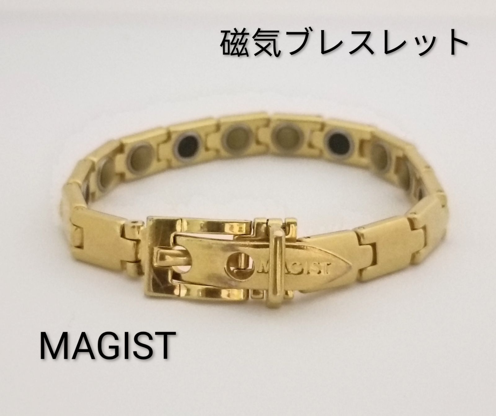 MAGIST ジャンボ尾崎プロデュース 磁気ブレスレット マジスト N162