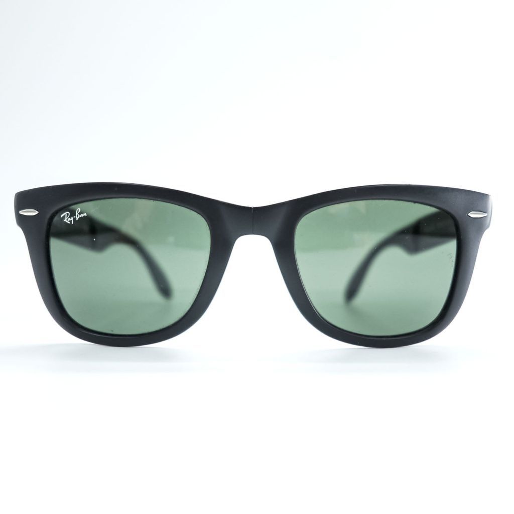 Ray-Ban フォールディング ウェイファーラー FOLDING WAYFARER 折り畳み式 サングラス ブラック RB4105 601-S 50_22 3N イタリア製