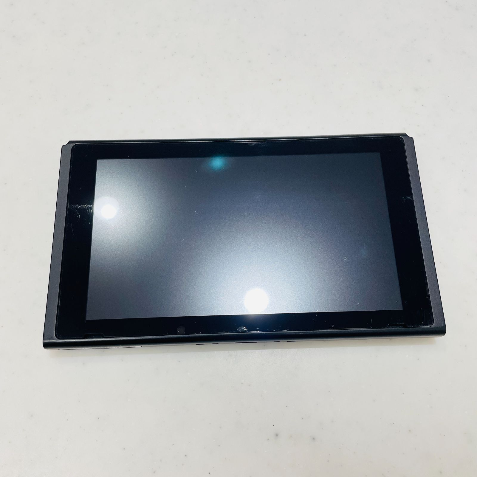 箱付 HAC-001 Nintendo Switch グレー 旧型 初期型 液晶ベゼル小キズ