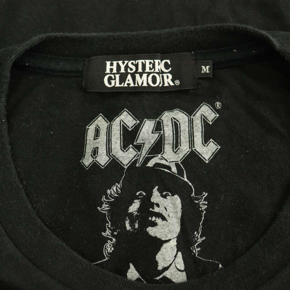 ヒステリックグラマー HYSTERIC GLAMOUR AC/DC プリントTシャツ 半袖