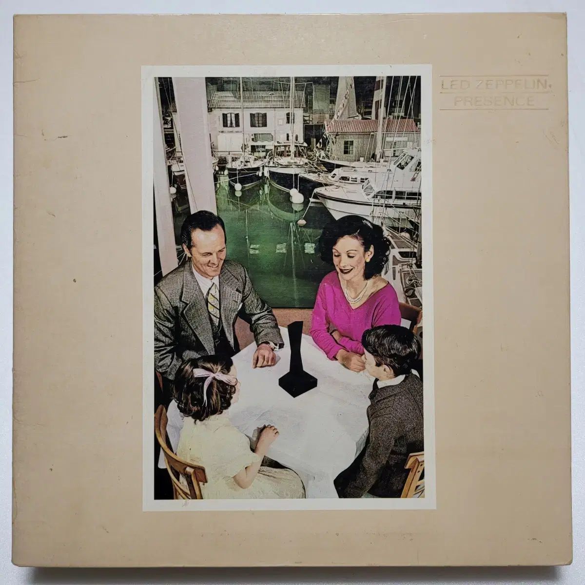 (初期の米国/ LP ） 赤 ツェッペリン Led Zeppelin ー Presence