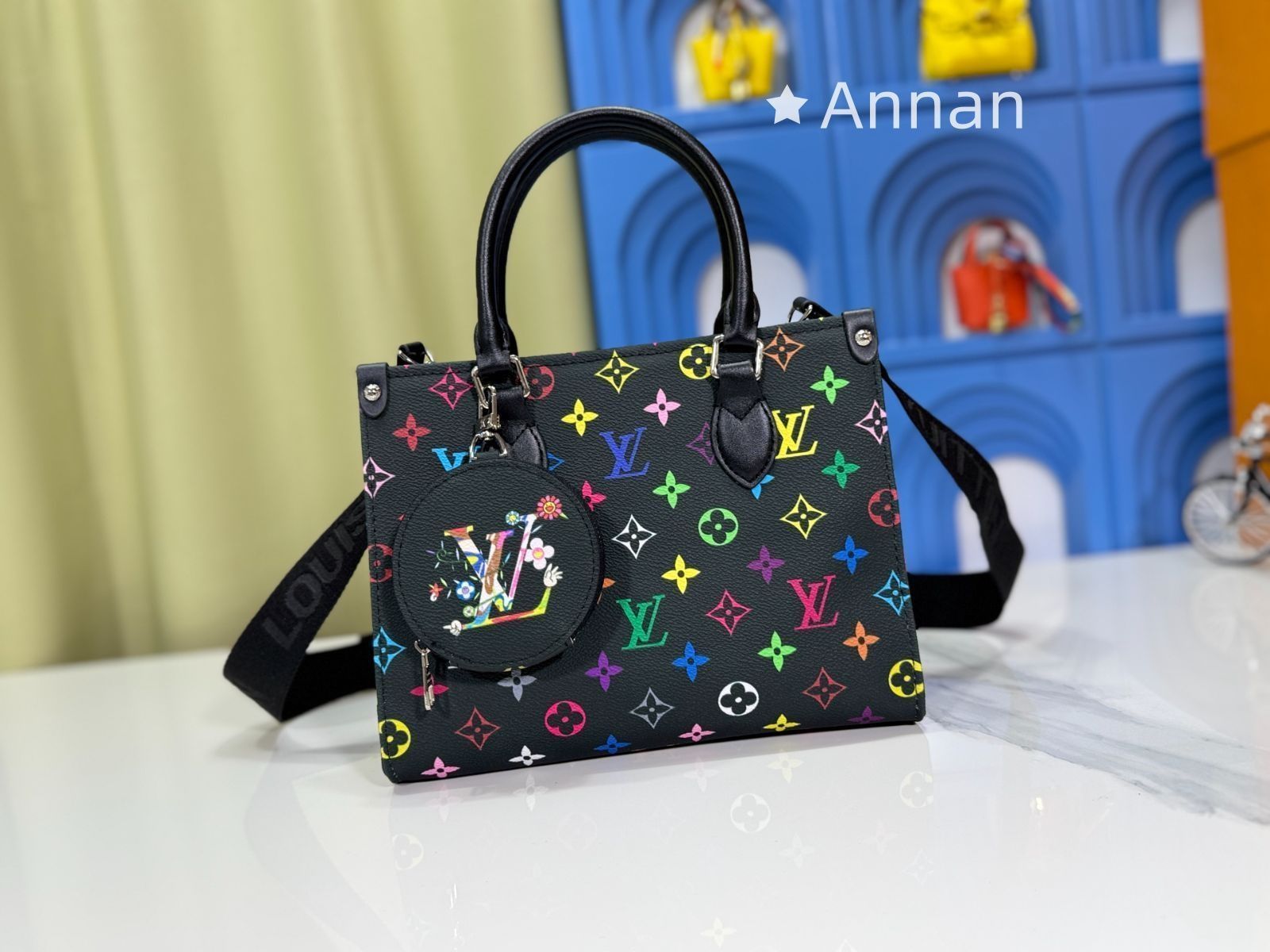 LOUIS VUITTON ルイヴィトン ハンドバッグ ショルダーバッグ オンザゴー PM
