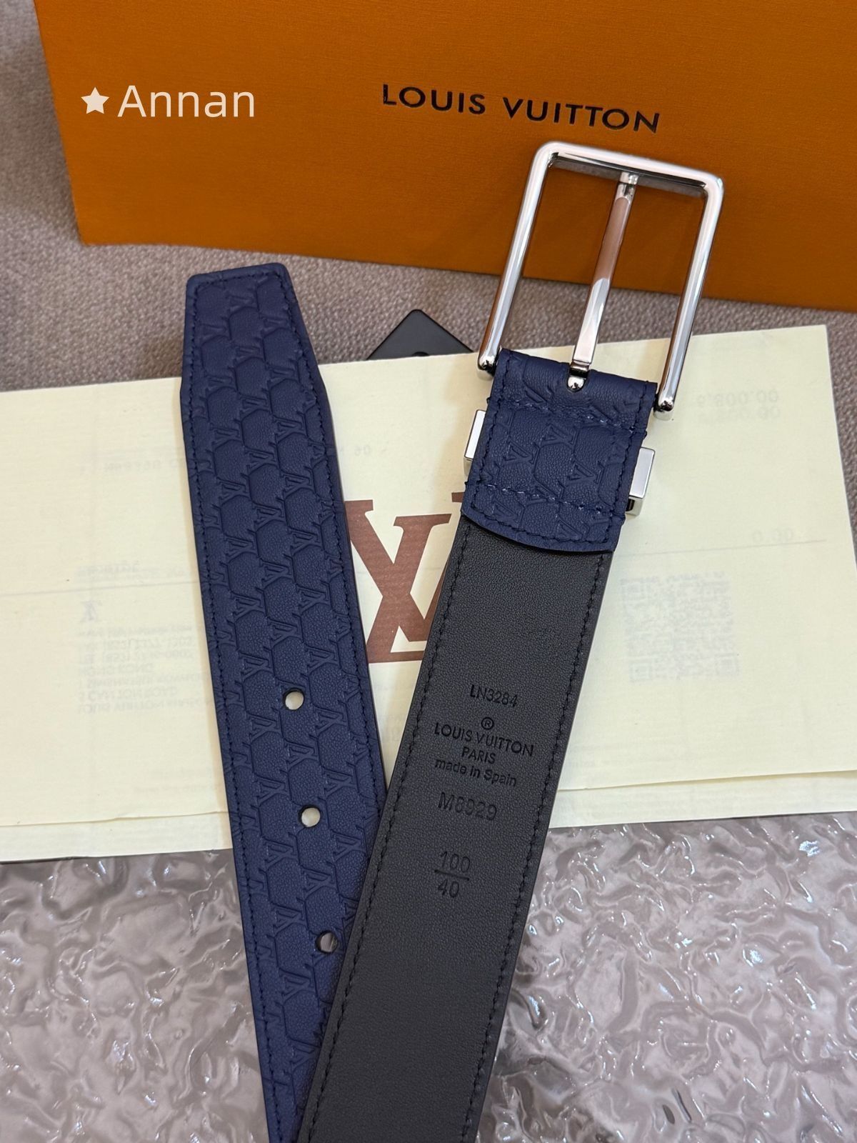 限定品 LOUIS VUITTON ルイヴィトン メンズ ベルト 本革 - メルカリ