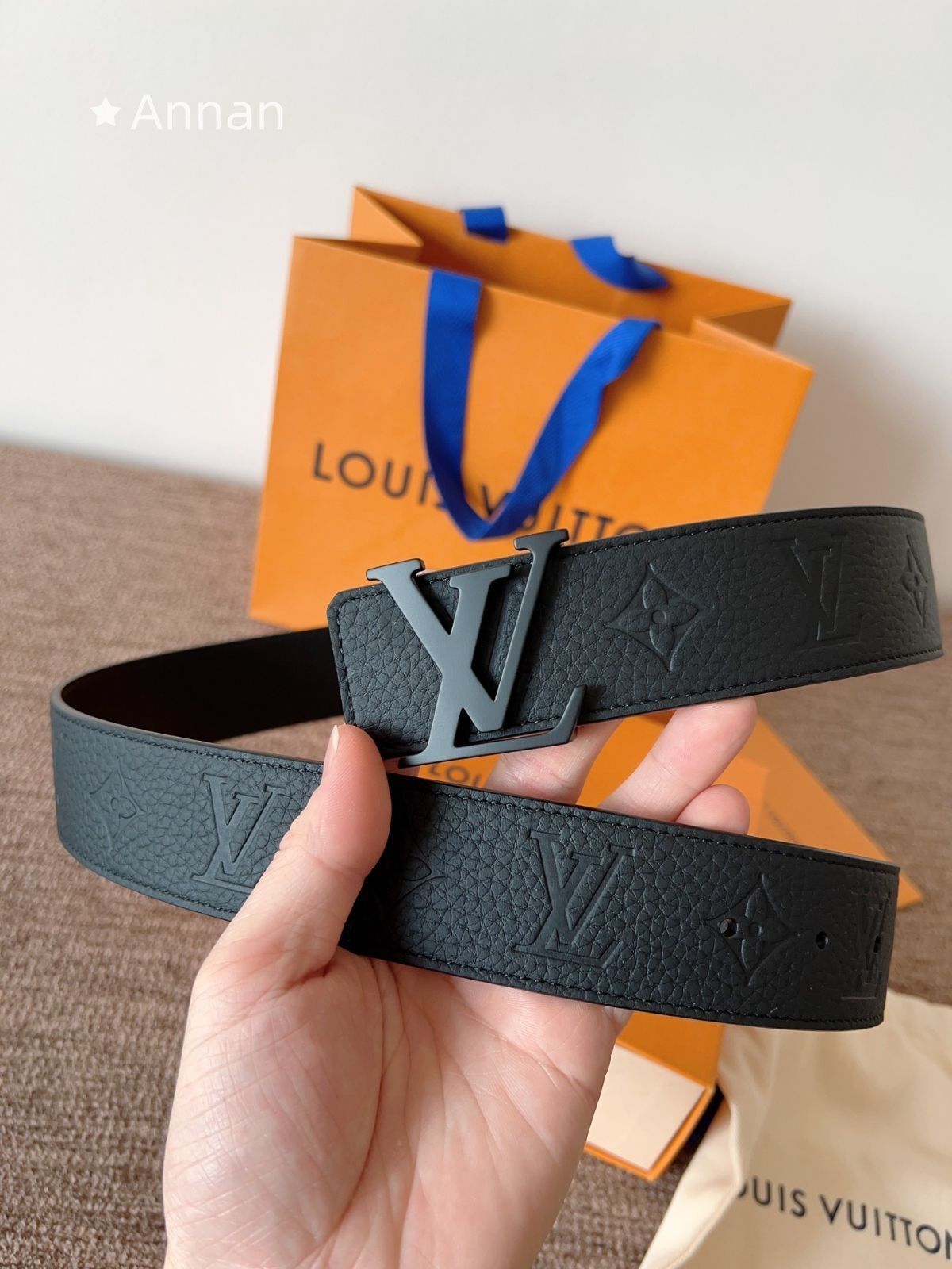 超美品 限定品 LOUIS VUITTON ルイヴィトン メンズ ベルト 本革 - メルカリ
