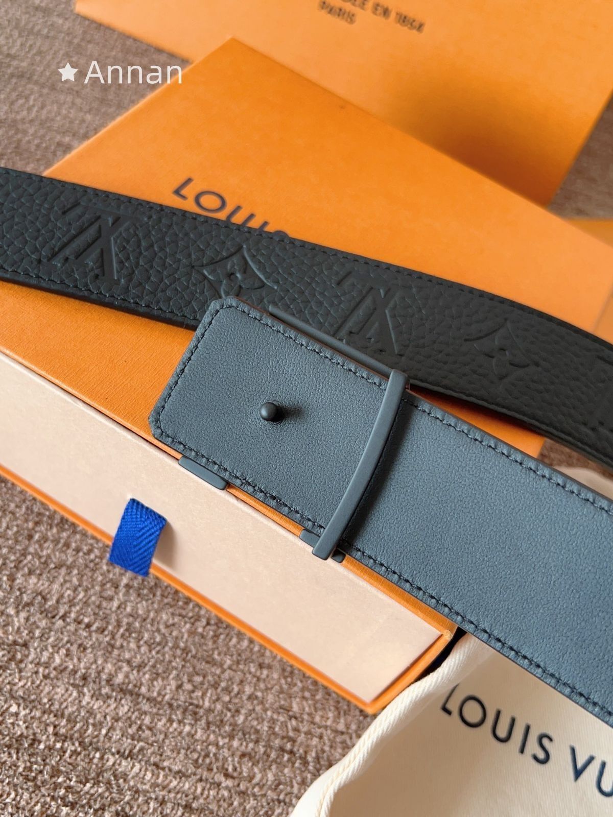 超美品 限定品 LOUIS VUITTON ルイヴィトン メンズ ベルト 本革 - メルカリ
