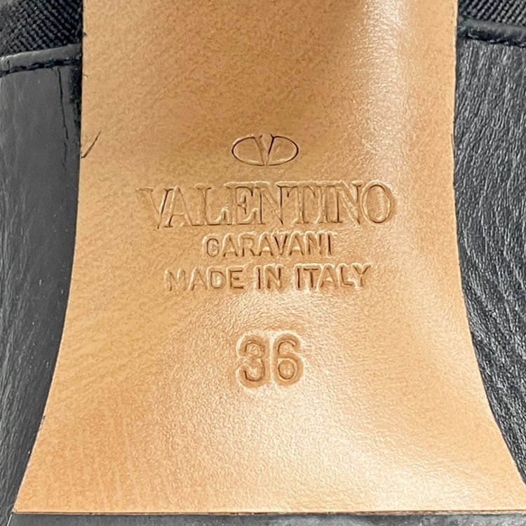 VALENTINO ヴァレンティノ ガラヴァーニ ロックスタッズ サイドゴア