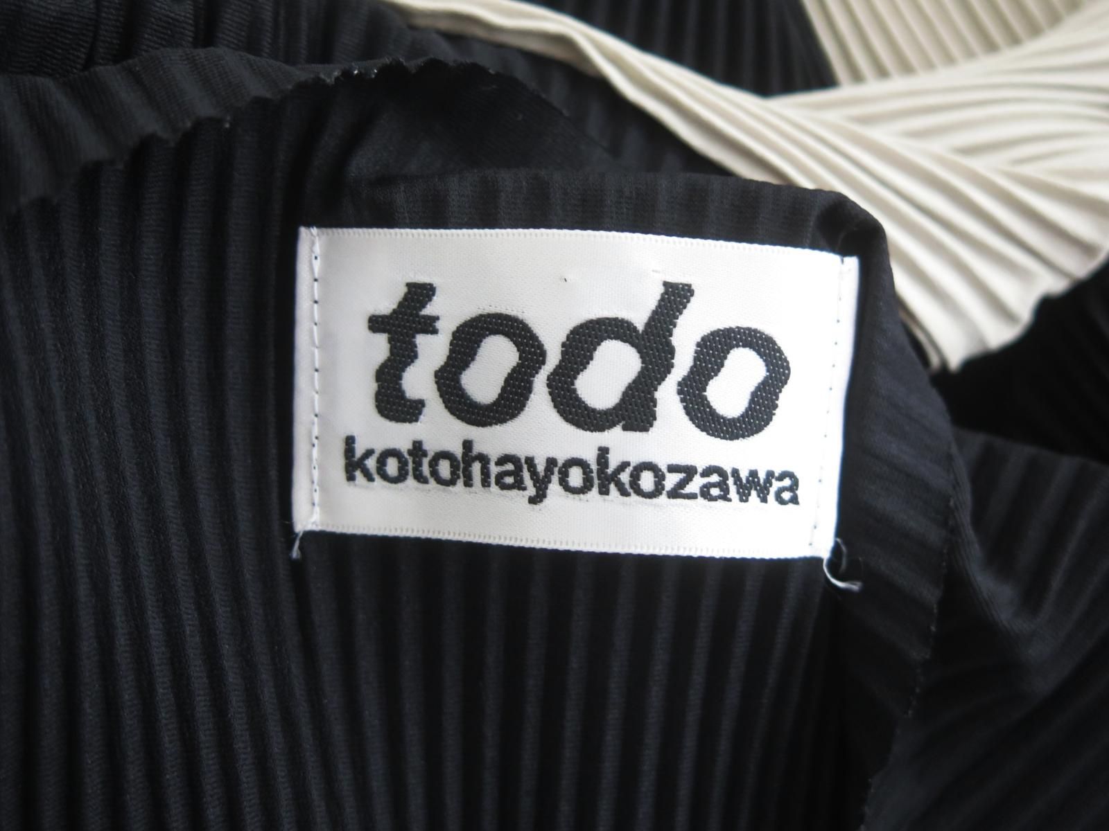 ☆8788☆todo kotohayokozawa トゥードゥーコトハヨコザワ 24AW WING