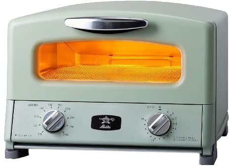 アラジン グラファイト グリル＆トースター グリーン 4枚焼き AGT-G13B(G) 【モノギャラリー限定レシピブック付】 | モノギャラリー限定レシピブック付Ju