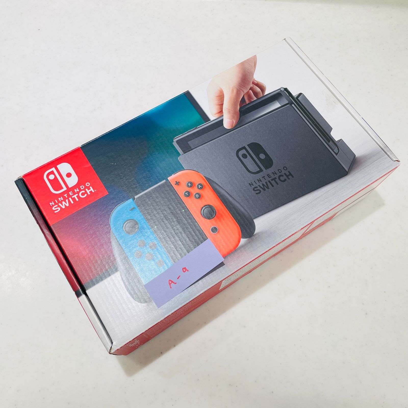 HAC-001 未対策機 箱付 Nintendo Switch ネオンブルー ネオンレッド