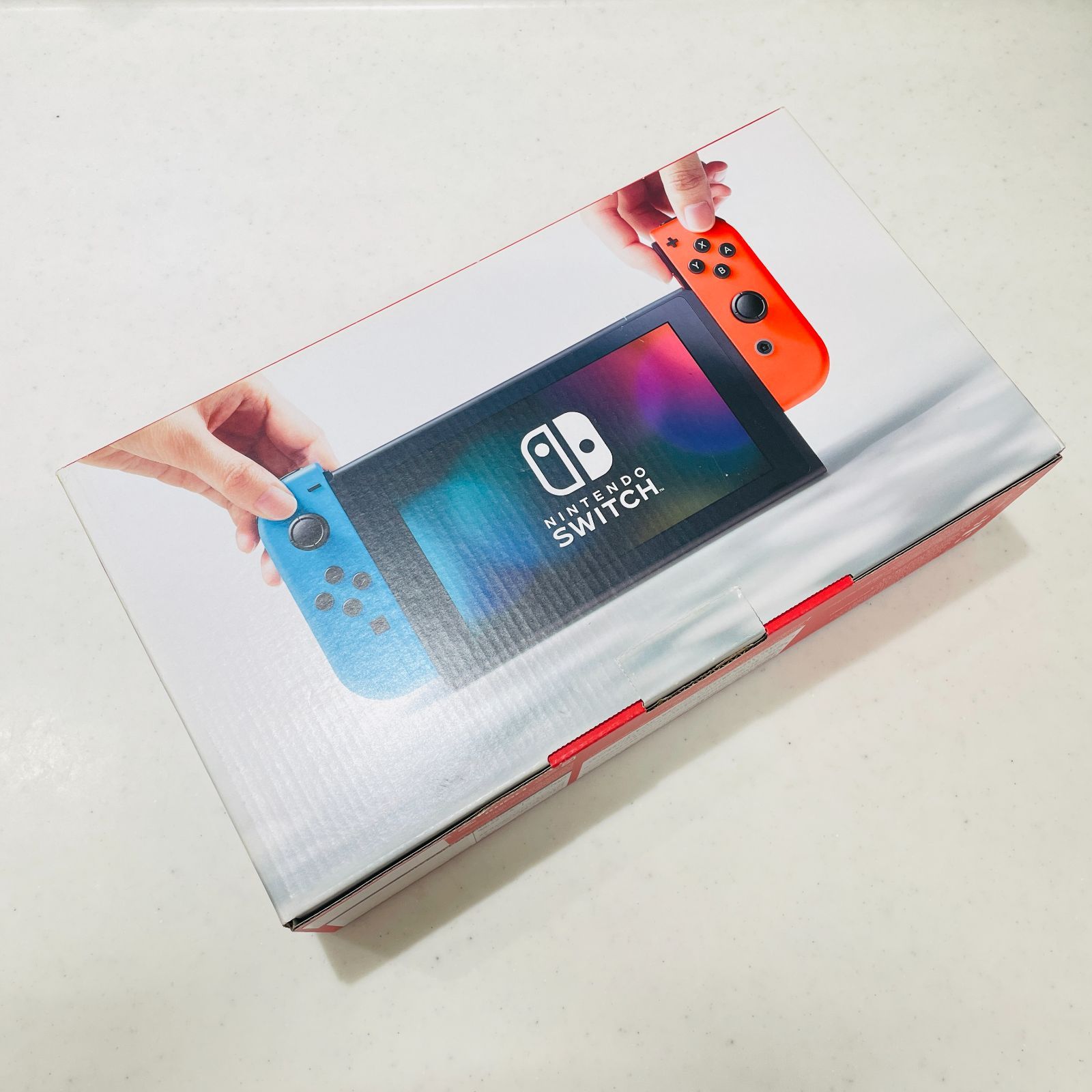 HAC-001 未対策機 箱付 Nintendo Switch ネオンブルー ネオンレッド