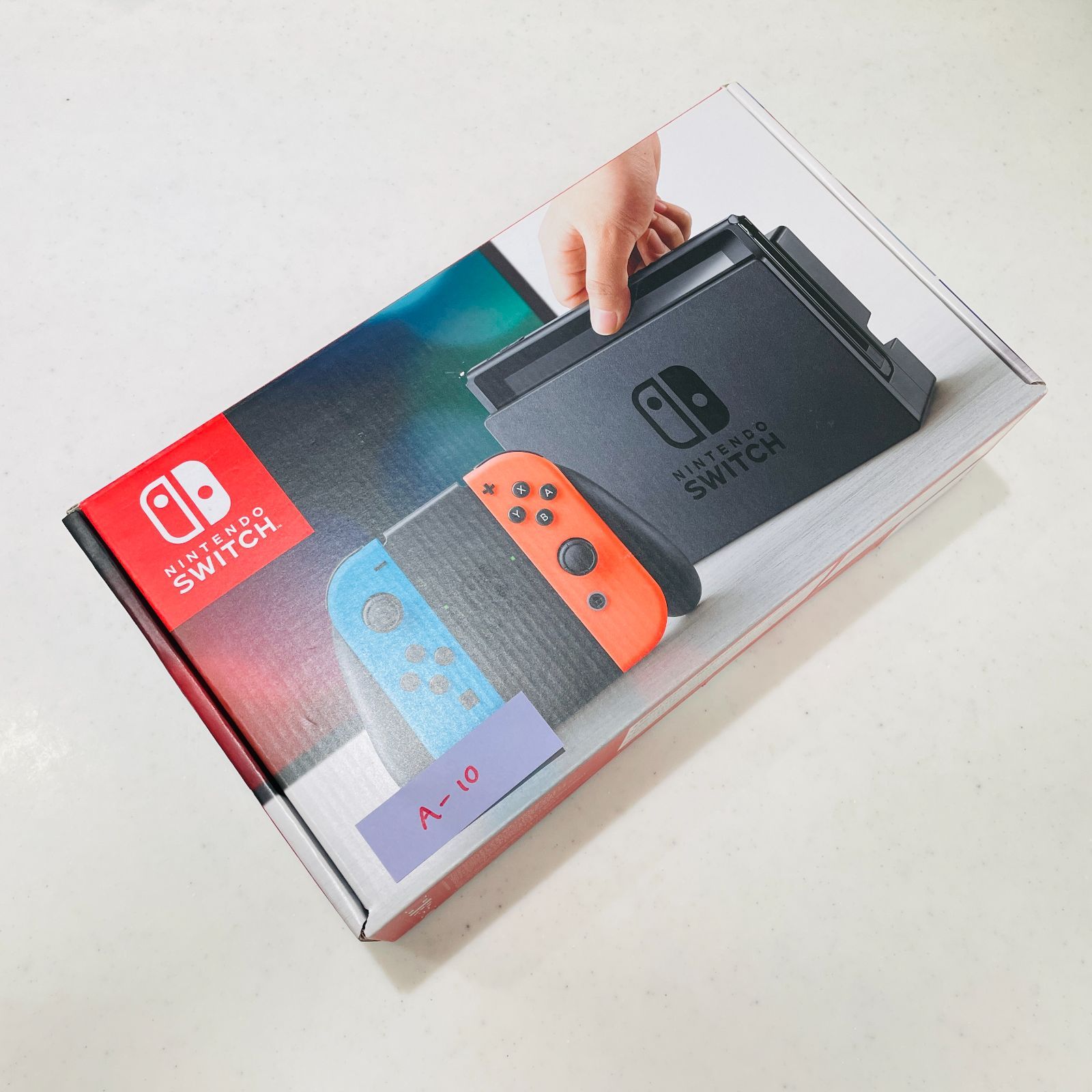 HAC-001 未対策機 箱付 Nintendo Switch ネオンブルー ネオンレッド