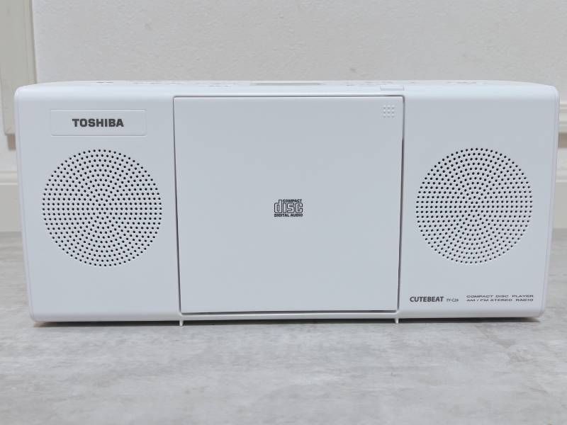 美品! TOSHIBA CDラジオ TY-C24 2024年製 動作確認ok! - メルカリ