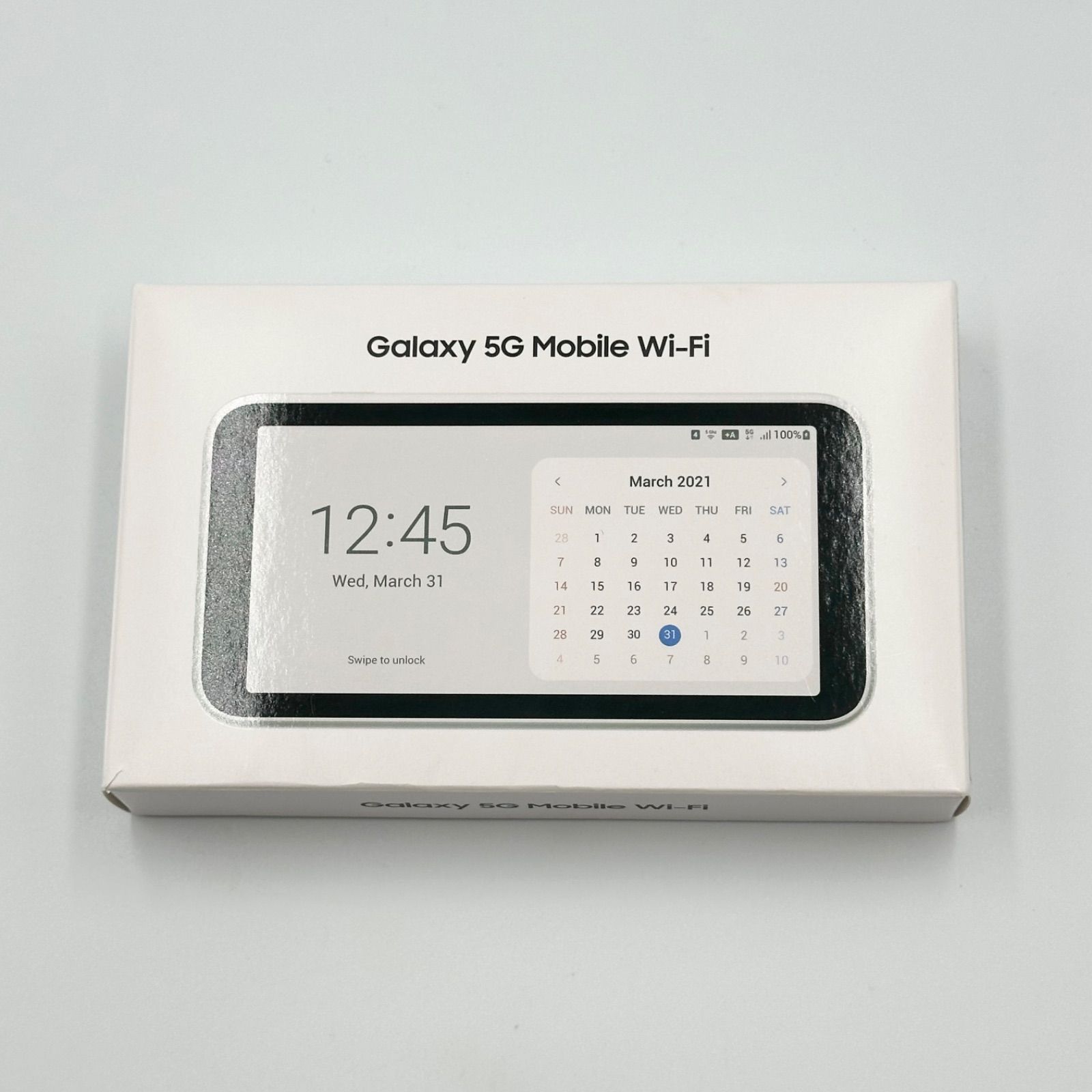 美品 Galaxy 5G Mobile Wi-Fi SCR01 ホワイト - メルカリ