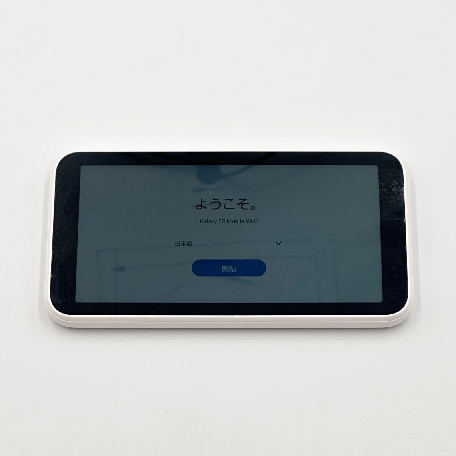美品 Galaxy 5G Mobile Wi-Fi SCR01 ホワイト - メルカリ