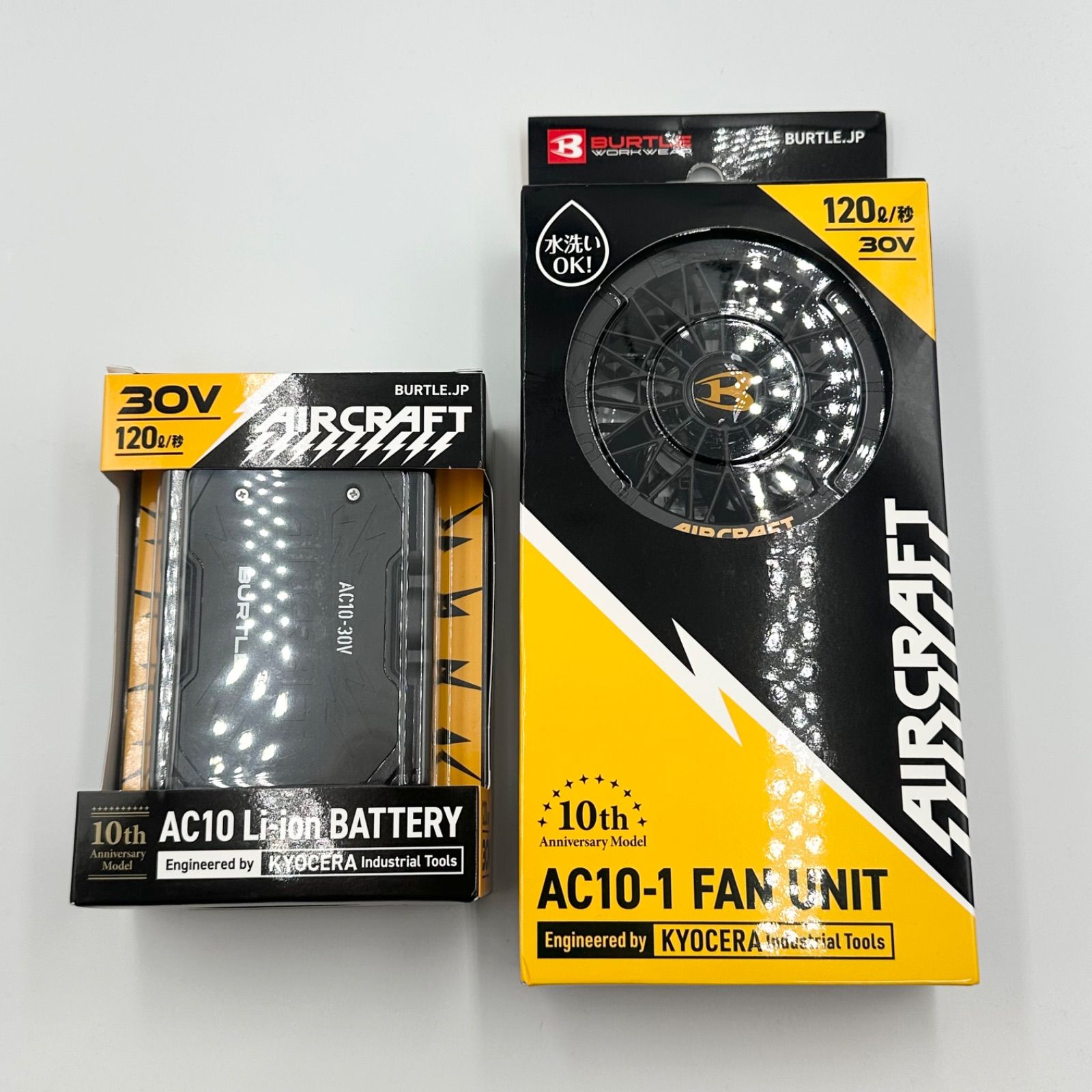 BURTLE AIRCRAFT AC10-1 ファンユニット バッテリー 【24時間以内発送･未使用品✨️】