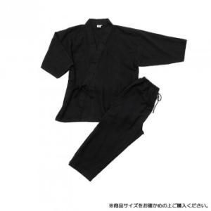 【新品・4営業日で発送】角野晒染 KADONO SARASHI SOME 和晒 ガーゼパジャマ 纏 Matoi ドビー織 ブラック Mサイズ (2320147)
