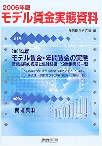 モデル賃金実態資料 2006年版