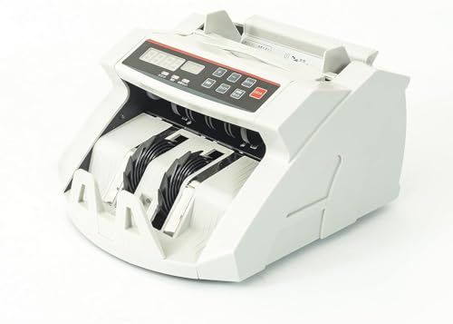 【日本企業】 SKK マネーカウンター 充電式 紙幣 業務用 日本円対応 900枚/分 自動紙幣計数器 日本紙幣 卓上用 外貨 金券 お札カウンター ビルカウンター (コンセント式)Ju