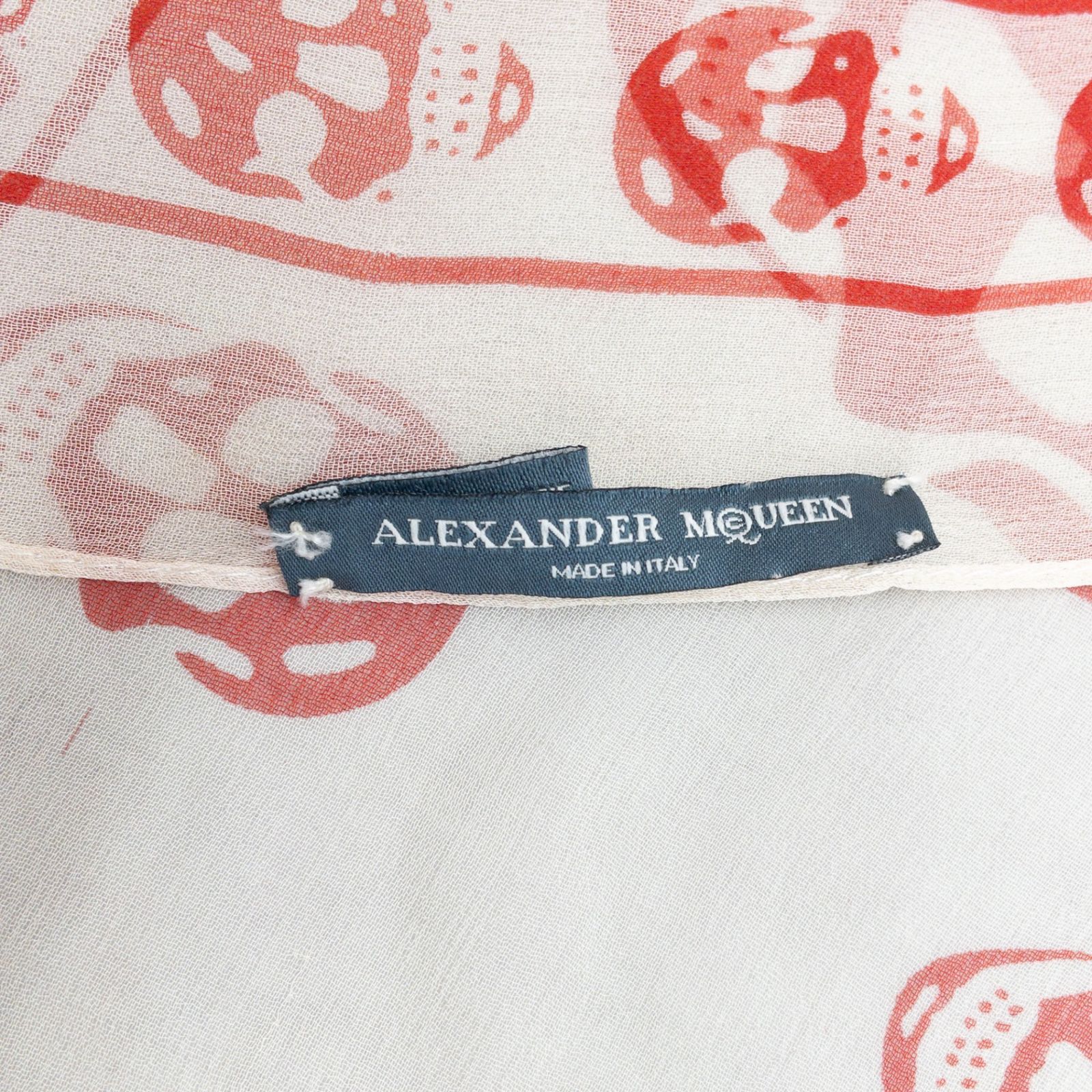ALEXANDER McQUEEN アレキサンダーマックイーン スカーフ ストール