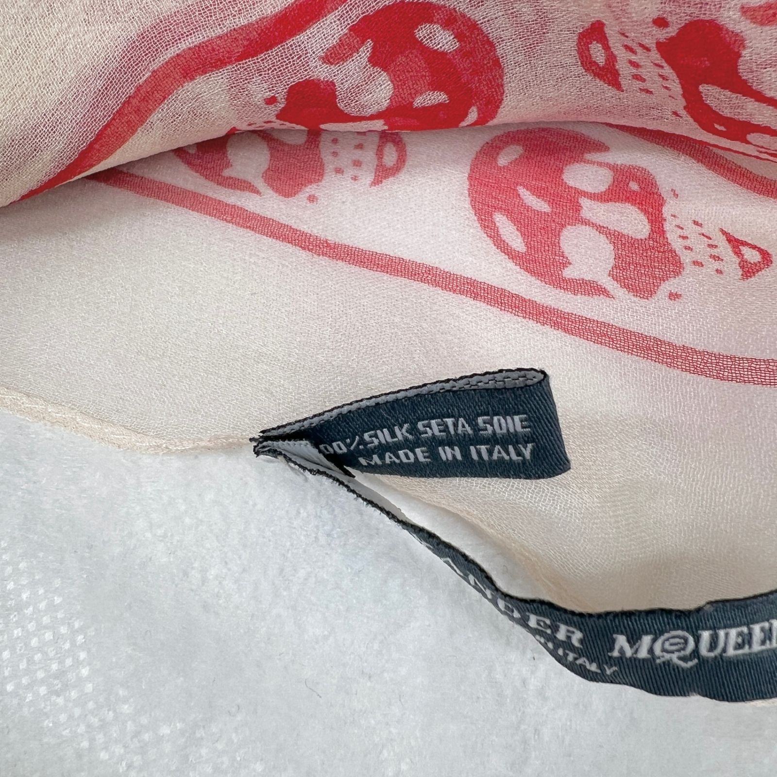 ALEXANDER McQUEEN アレキサンダーマックイーン スカーフ ストール