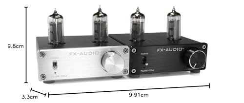 ☆新品☆FX-AUDIO- TUBE-00J 本格真空管ラインアンプ (ブラック