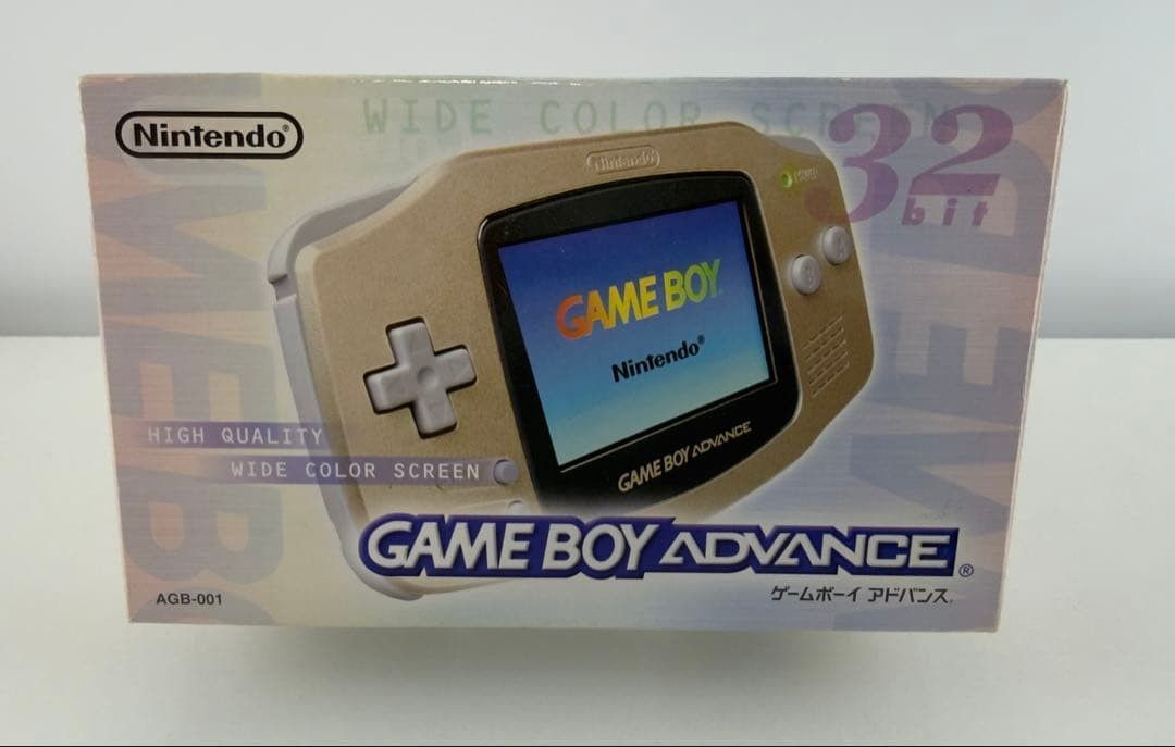 ニンテンドー ゲームボーイアドバンス ゴールド 本体 トイザらス GBA GAME BOY ADVANCE GBA AGB001