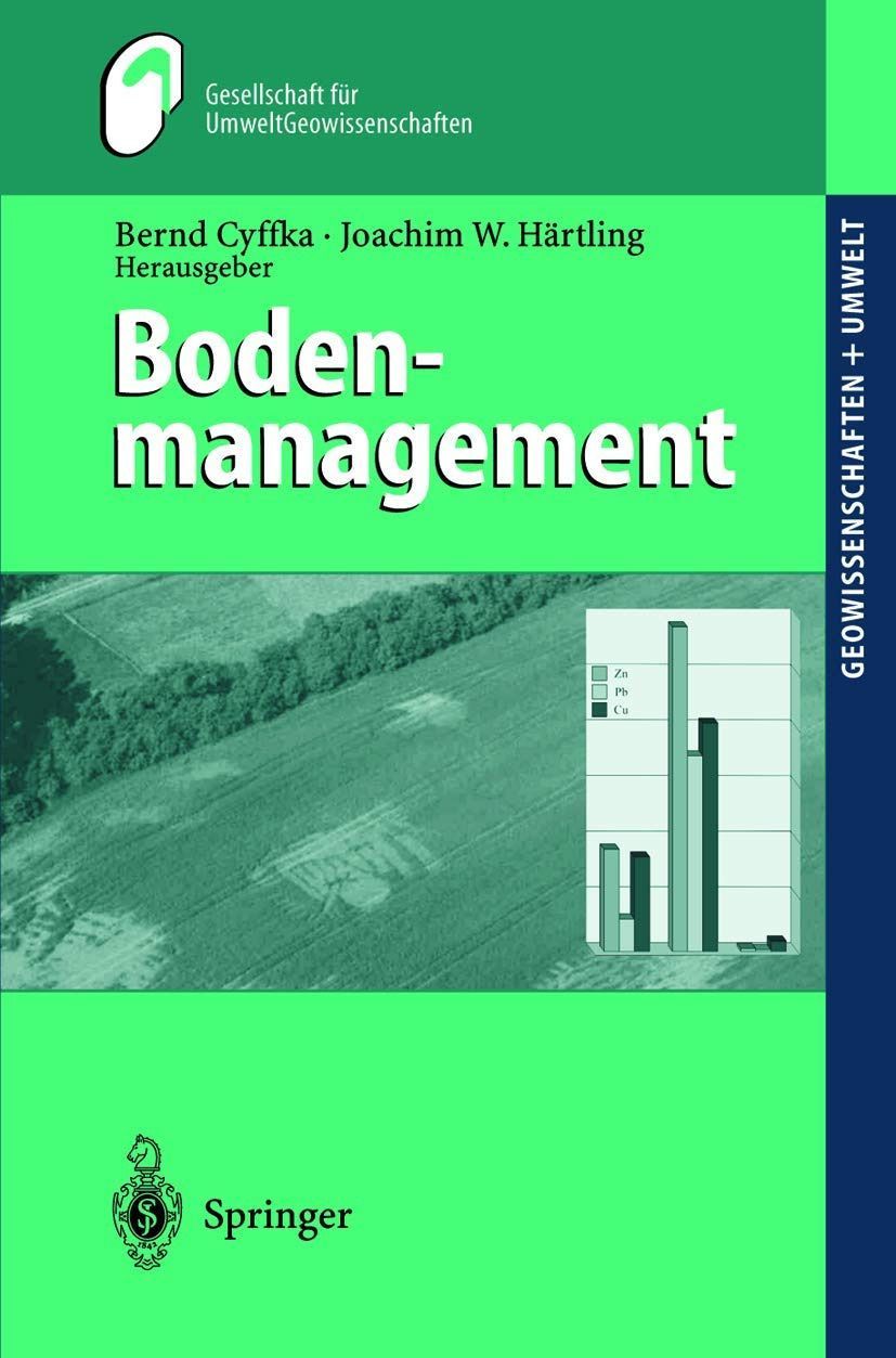 Bodenmanagement (Geowissenschaften und Umwelt) (German Edition)
