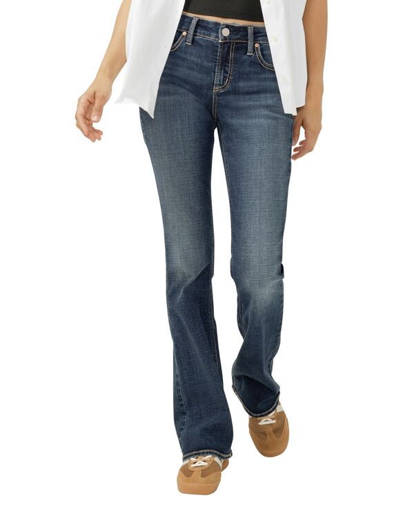シルバー ジーンズ レディース ボトムス デニムパンツ ブーツカット ブーツ Silver Jeans Co Womens Elyse Mid Rise Comfort Fit Bootcut Jea