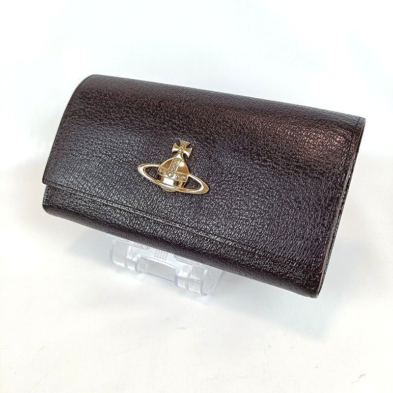 美品 Vivienne Westwood ヴィヴィアンウエストウッド 長財布 かぶせ