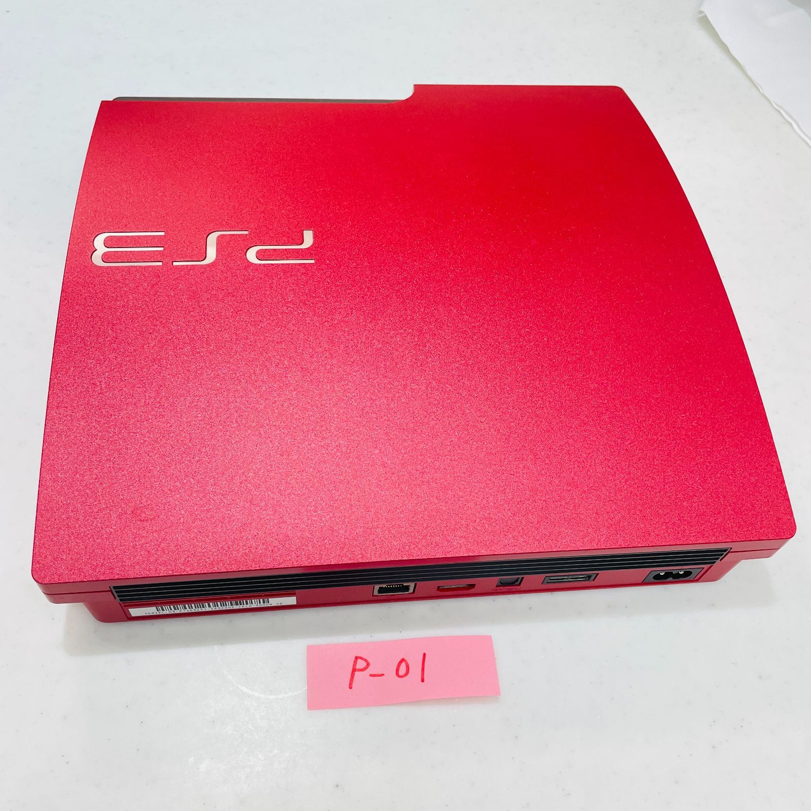 CECH-3000BSR 限定版 本体のみ 美品 スカーレットレッド PS3 プレステ3 