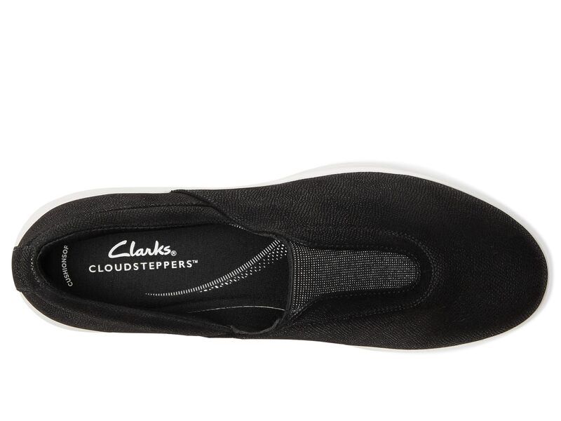 クラークス レディース シューズ スニーカー Clarks Breezesky Ria BlackWhite Tex ホワイト