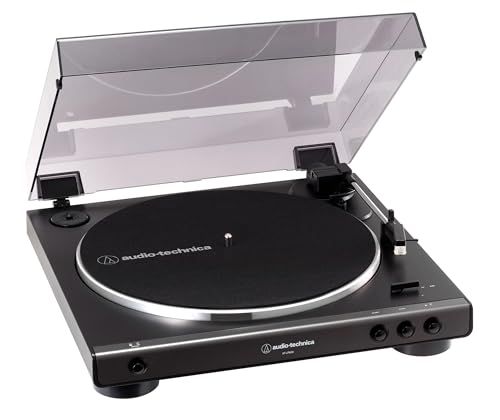 オーディオテクニカ フルオート レコードプレーヤー AT-LP60X 33/45回転対応 ベルトドライブ 【国内正規品】ダークガンメタリック AT-LP60X DGM★m 72d9b303