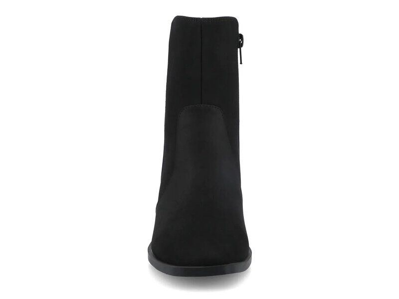 ジャーニー レディース シューズ ブーツ・レインブーツ Journee Renna Bootie Black Fabric ブラック
